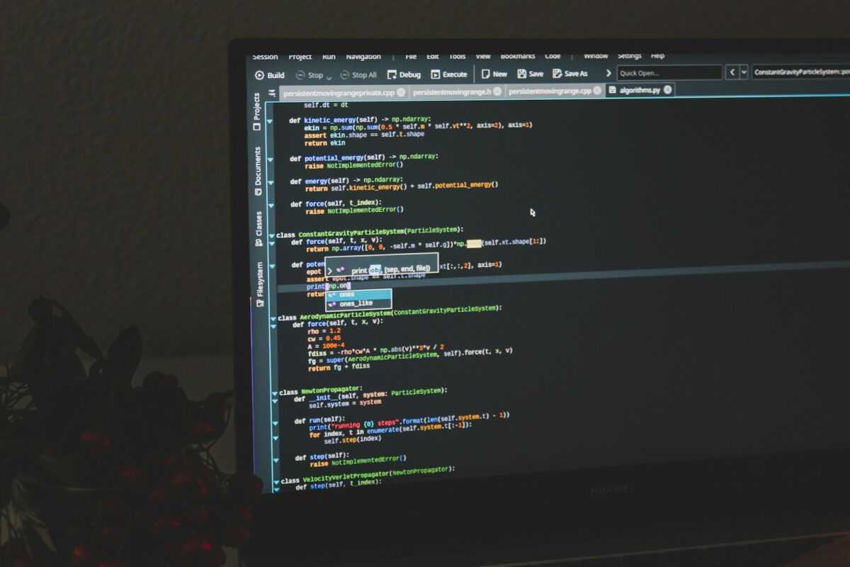 black flat screen computer monitor
